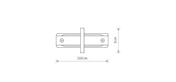 8967 PROFILE RECESSED STRAIGHT CONNECTOR NOW [3]