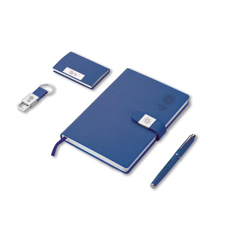 PM0201#BLUE Kancelársky set POZZI Color Notes (set 4ks)