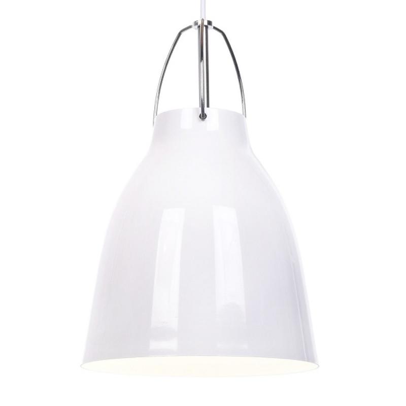 Moderná závesná biela lampa RAYO DEKORIKO