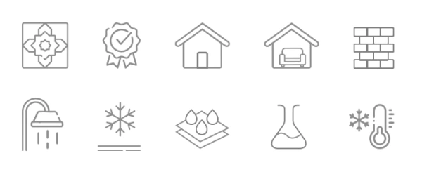 PENNY & TWIG Mr. Twig Mint Gresové mozaiky DUNIN (26,8x28,4cm/1ks) 10