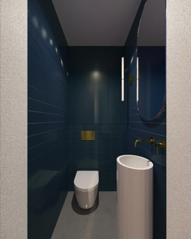 PENNY & TWIG Mr. Twig Denim Gresové mozaiky DUNIN (26,8x28,4cm/1ks) 9