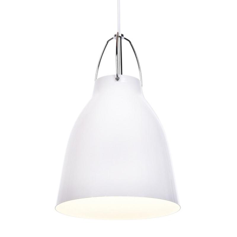 Moderná závesná biela lampa RAYO DEKORIKO
