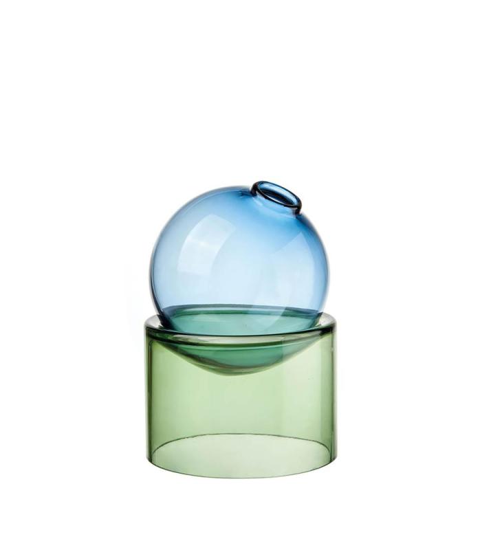 1M276 Designová sklenená váza LNN Ø 17 x 24 h cm