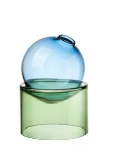 1M276 Designová sklenená váza LNN Ø 17 x 24 h cm