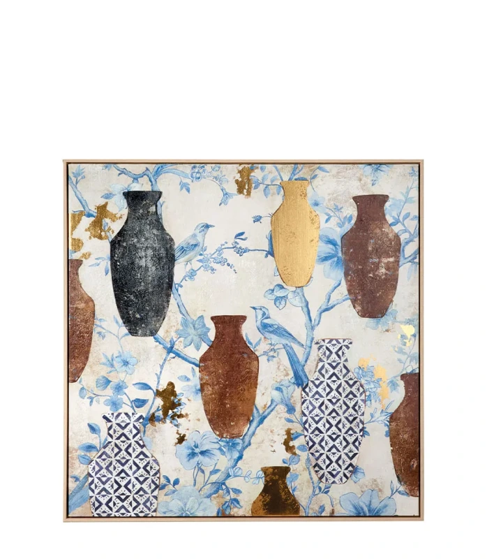 1Q297 Potlač fóliou na plátno v ráme LNN 100 x 100 cm 1