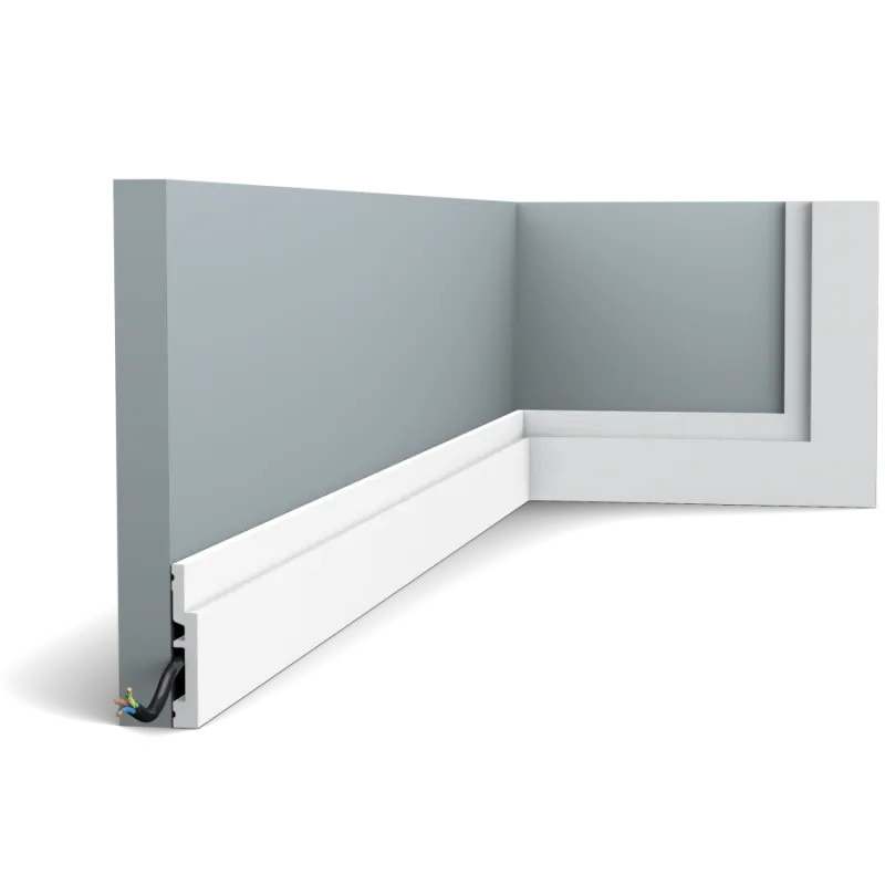 SX187 Podlahová lišta ORAC DECOR High Lined 200 x v 7,5 x š 1,2 cm