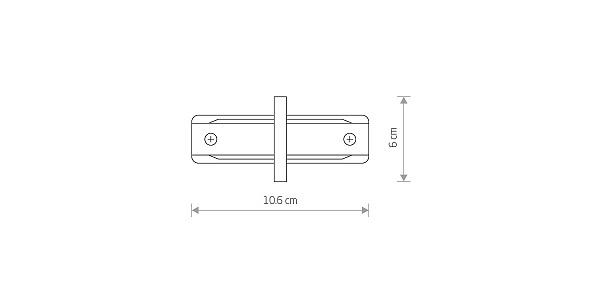 8968 PROFILE RECESSED STRAIGHT CONNECTOR NOW [3]