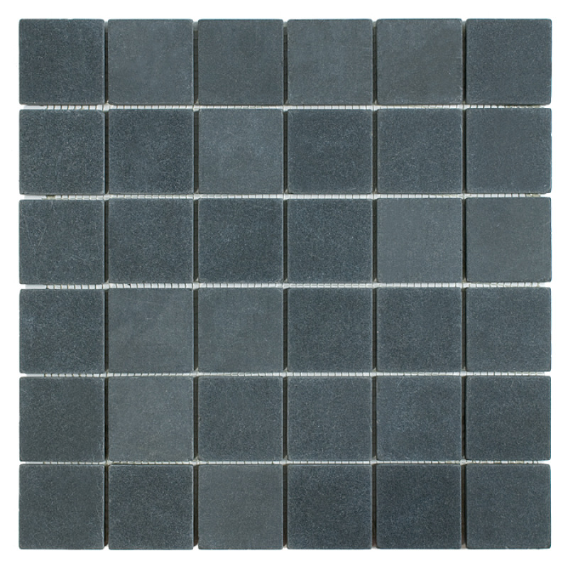 BLACK & WHITE Pure Black 48 Matt Mramorové mozaiky DUNIN (30,5x30,5cm/1ks)
