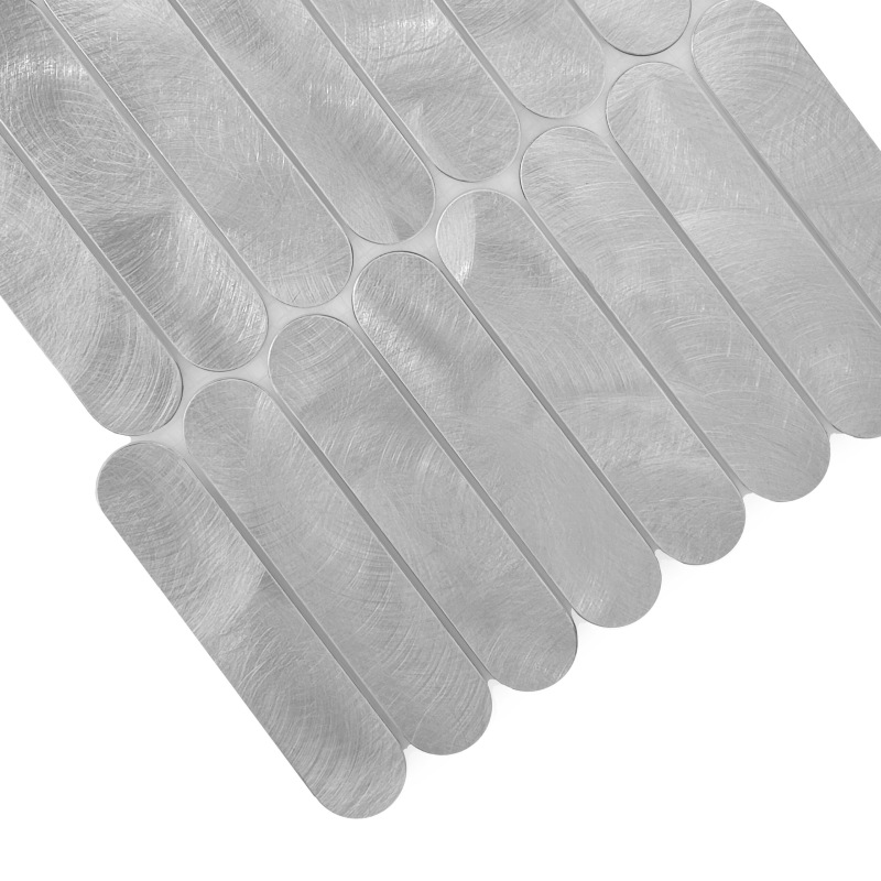 METALLIC Allumi Pills Silver Kovové mozaiky DUNIN (29,4x29,2cm/1ks) 2