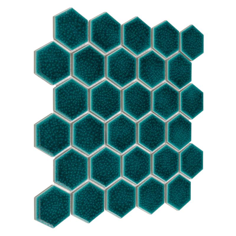 HEXAGONIC Hexagon Maui 51 Keramická mozaika DUNIN (28x27,1cm/1ks)