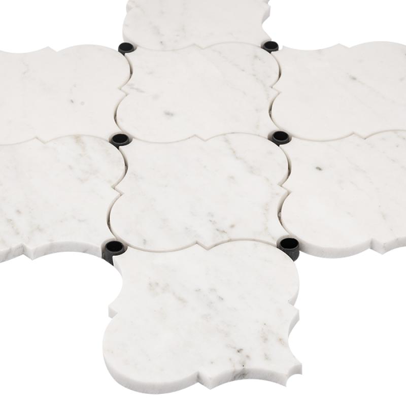 MANORIAL Carrara White Hall Mramorová mozaika DUNIN (30x25x1cm/1ks)