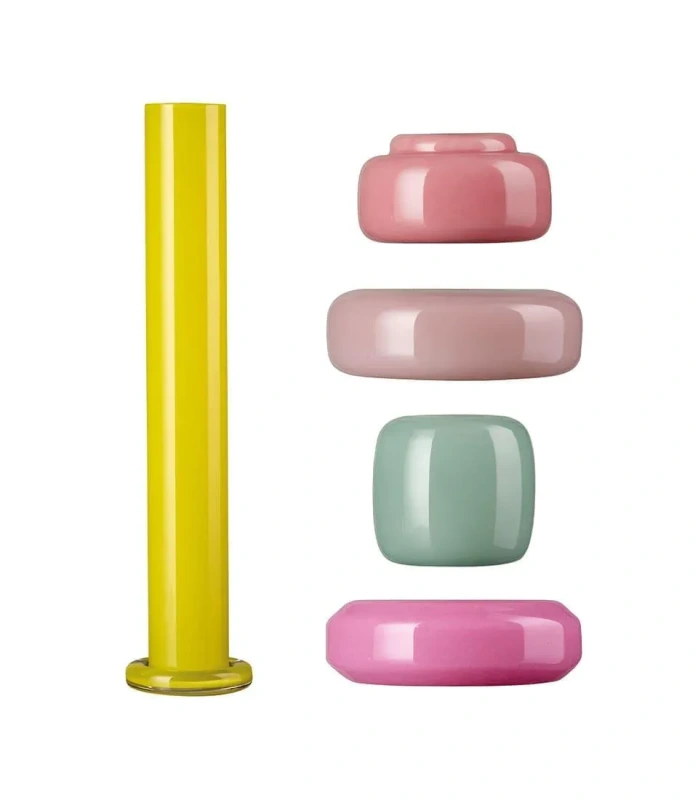 1M411 Sklenená váza LNN Ø 16 x 39,5 h cm 1