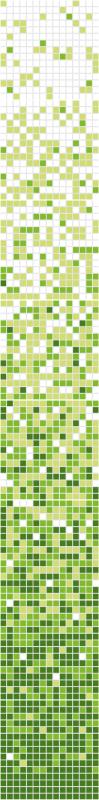 Q-SERIES Q Grade Green Sklenená mozaika DUNIN (32,7x263cm/1ks)