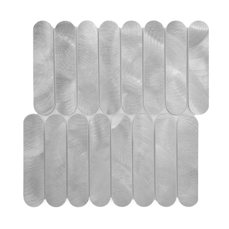 METALLIC Allumi Pills Silver Kovové mozaiky DUNIN (29,4x29,2cm/1ks) 4
