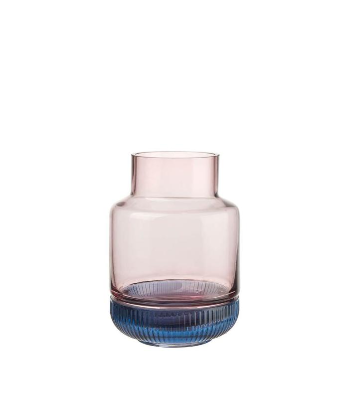 1M280 Designová sklenená váza LNN Ø 15 x 22 h cm