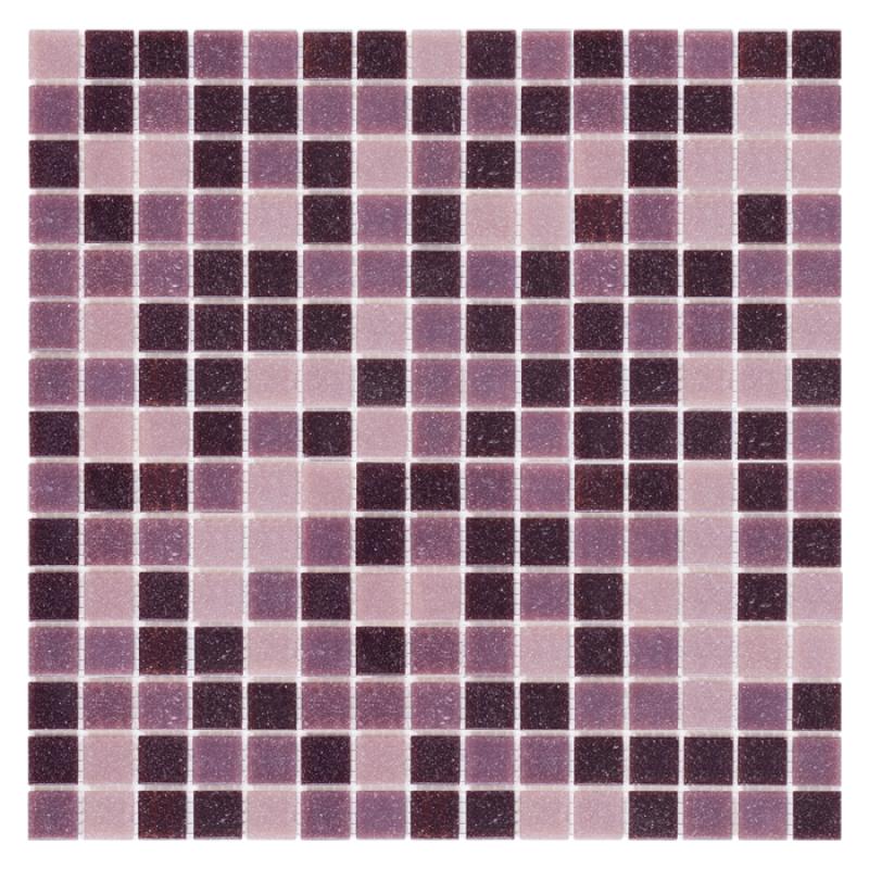 Q-SERIES Qmx Violet Sklenená mozaika DUNIN (32,7x32,7cm/1ks)