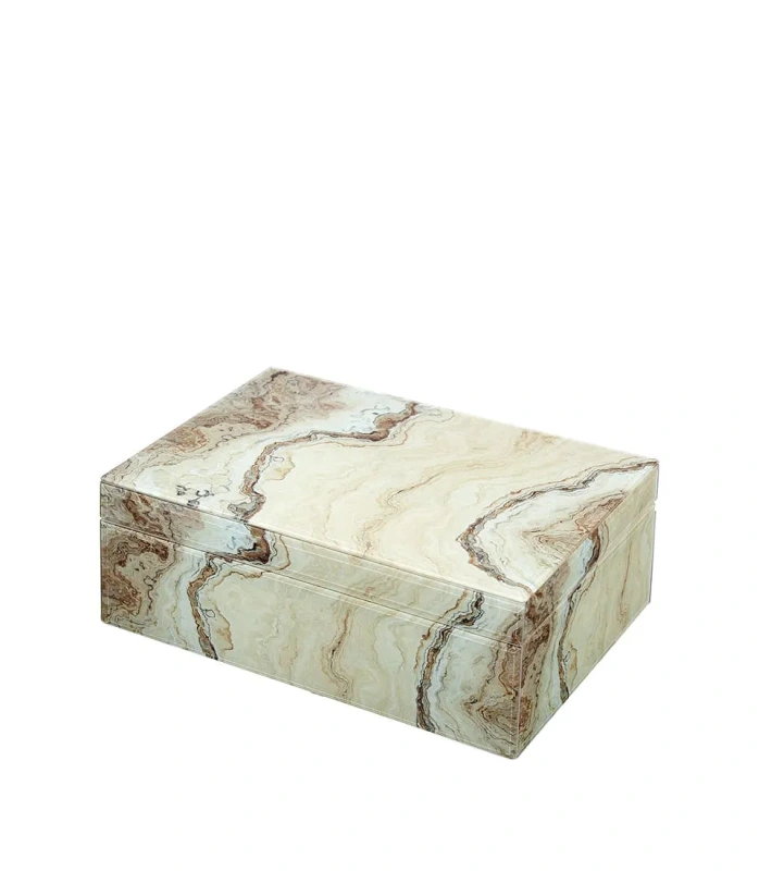 1L190 Sklenená šperkovnica LNN 28 x 18 x 10 h - 20 x 12 x 8 h cm (set2ks) 3