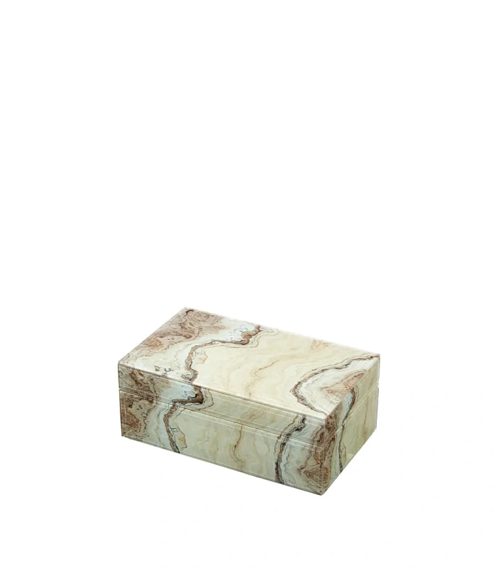 1L190 Sklenená šperkovnica LNN 28 x 18 x 10 h - 20 x 12 x 8 h cm (set2ks) 2