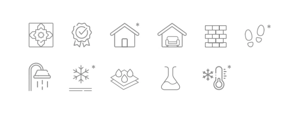 PENNY & TWIG Miss Penny Camden Gresové mozaiky DUNIN (27,2x27,4cm/1ks) 6