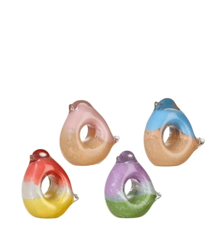 1B139 Sklenené ťažítka LNN 10 x 4,5 x 9,5 h cm (set4ks) 1