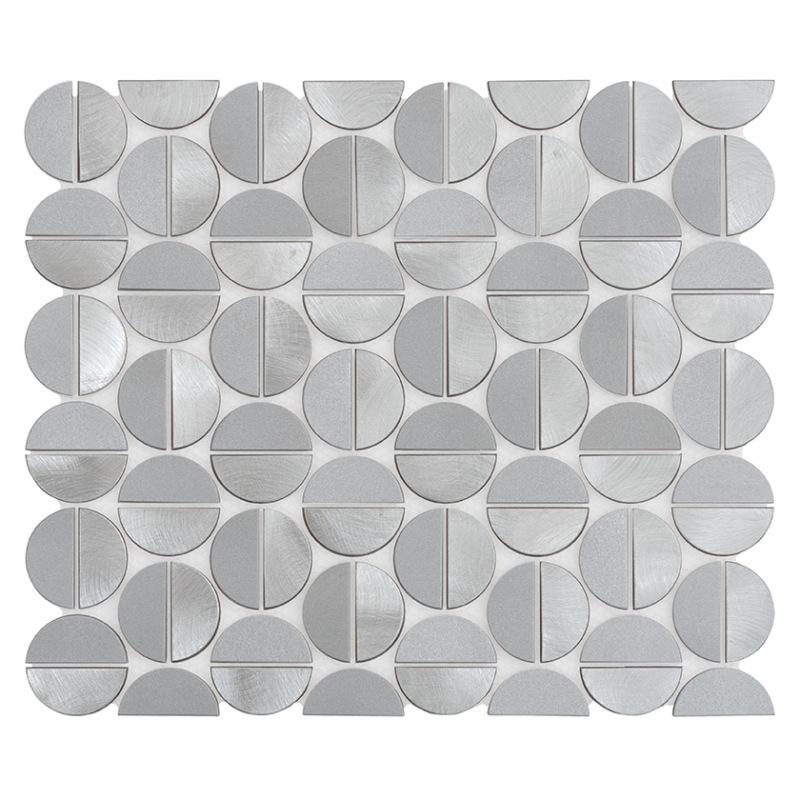 METALLIC Allumi Tabs Silver Kovové mozaiky DUNIN (35x29,8cm/1ks) 4