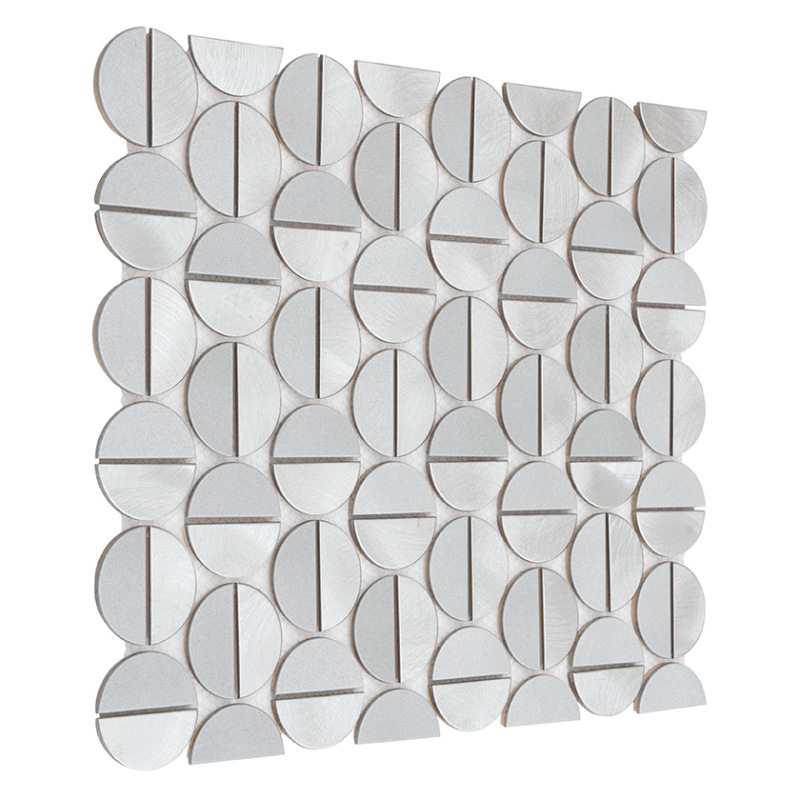 METALLIC Allumi Tabs Silver Kovové mozaiky DUNIN (35x29,8cm/1ks) 3