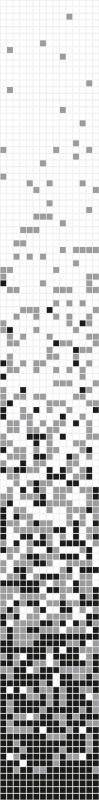 Q-SERIES Q Grade White Sklenená mozaika DUNIN (32,7x263cm/1ks)