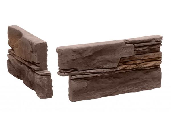 Dekoračný kameň LAGOS COPPER Incana - rohové prvky (1 bm v balení)