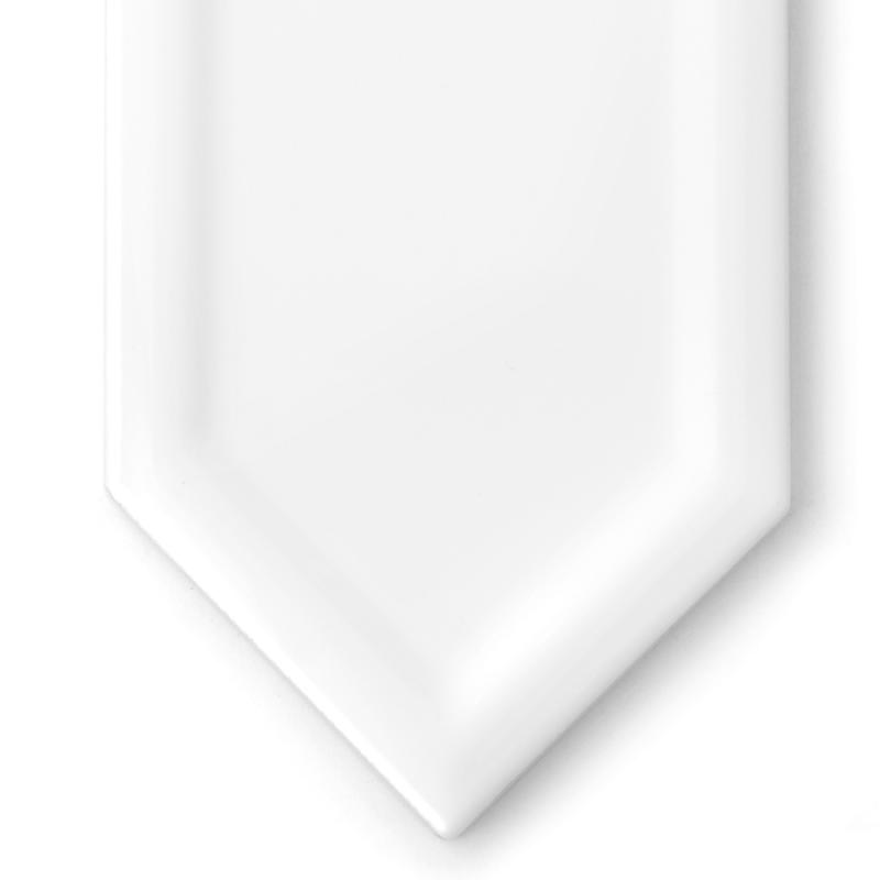 TRITONE Tritone White 02 Keramická mozaika DUNIN (7,6x22,8cm/ks)