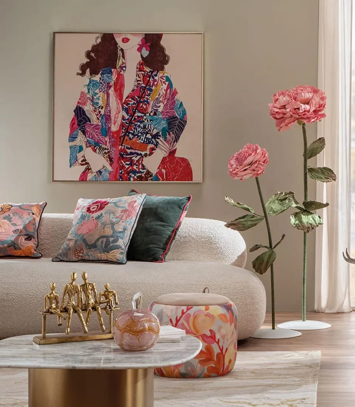 1P906 Umelý kvet Rosa LNN Ø 36 x 150 h cm 1