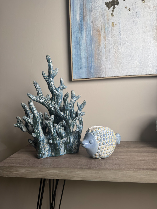 1M316 Kameninová dekorácia - Koral LNN 37,5 x 22 x 52 h cm