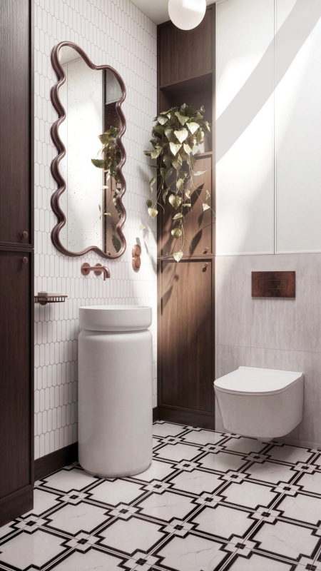 LORDY Crossington Carrara Gp Gresové mozaiky DUNIN (30x30x1cm/1ks)