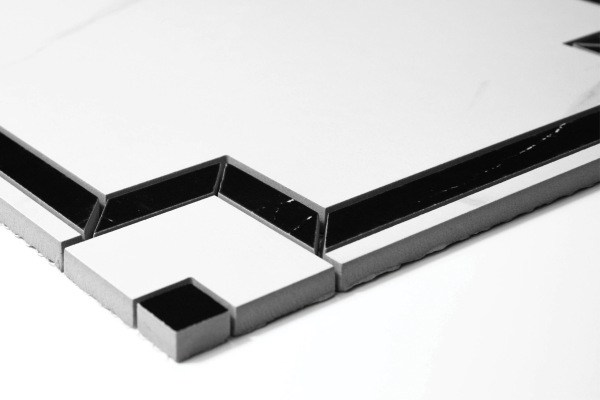LORDY Crossington Carrara Gp Gresové mozaiky DUNIN (30x30x1cm/1ks) 2
