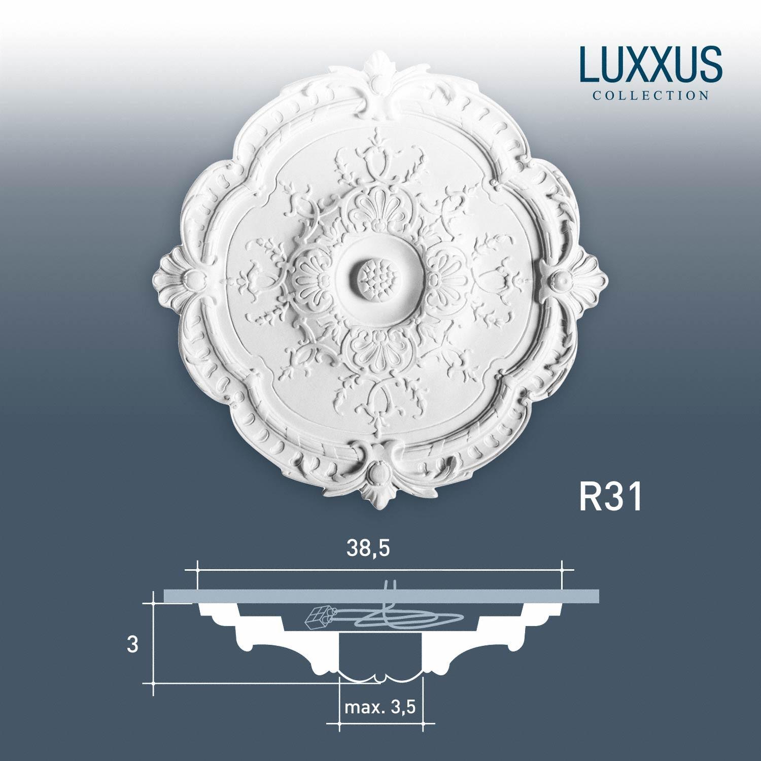 R31 Rozeta ORAC DECOR LUXXUS / ø 38,5 cm x v 2,7 cm