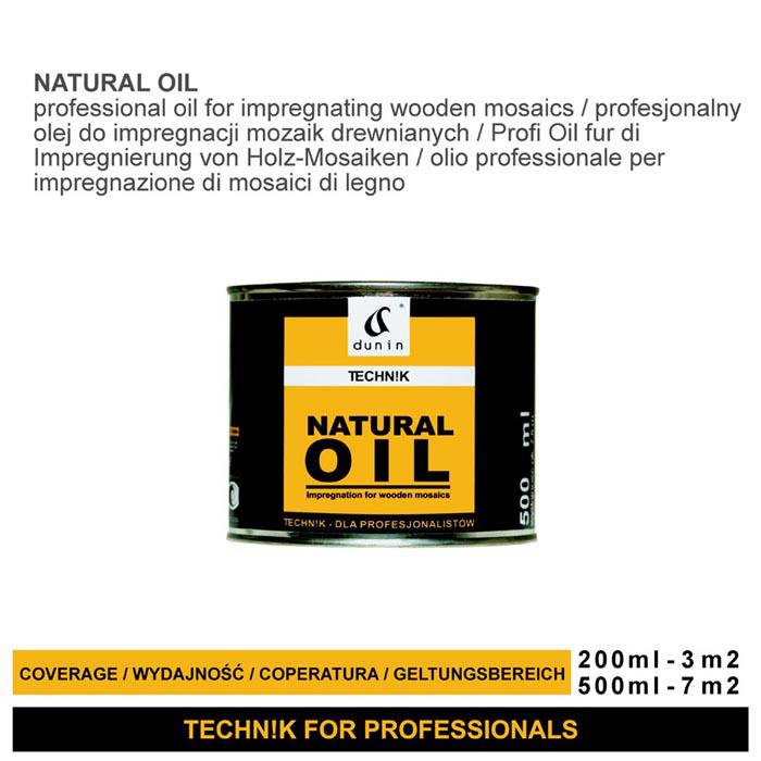 NATURAL OIL - olej na impregnáciu drevenej mozaiky