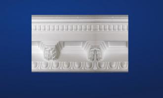 Interiérová dekorovaná lišta 19-G (2bm/ks); 95 x 100 mm