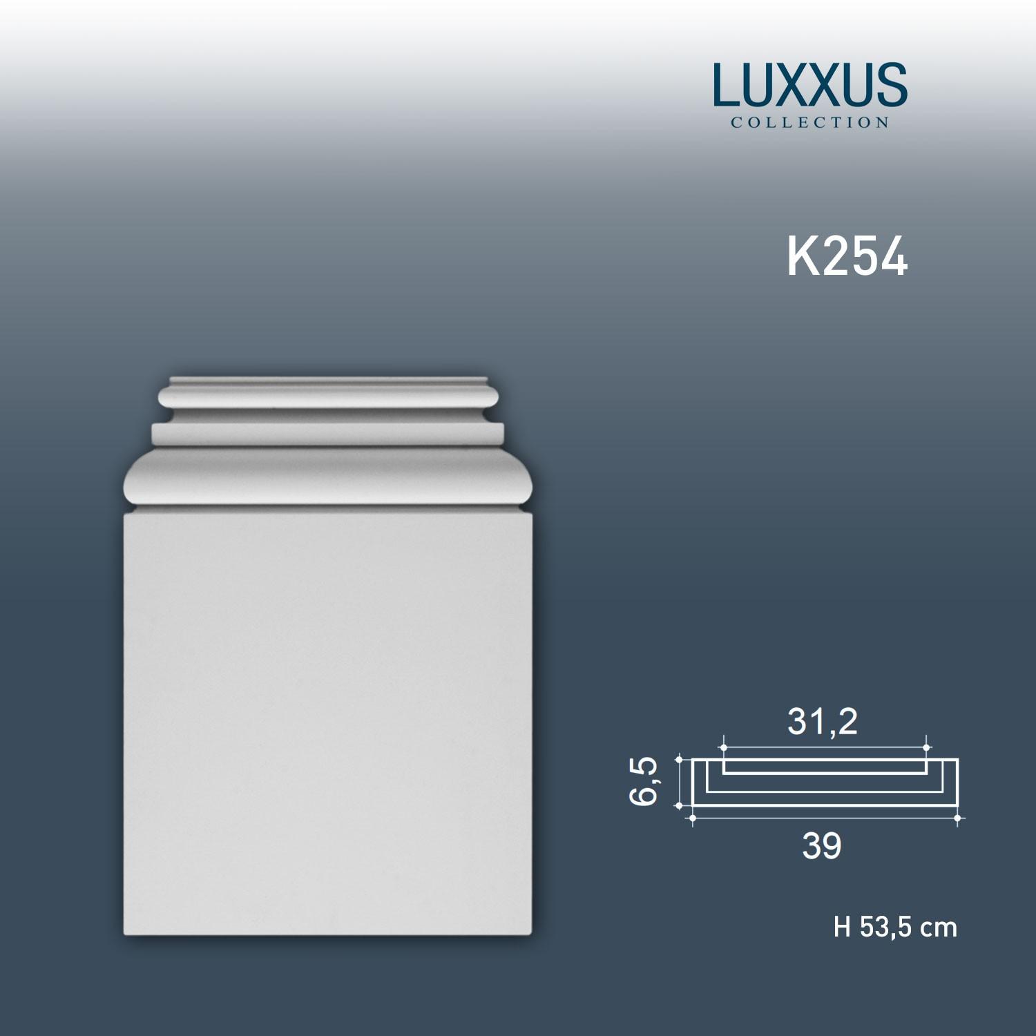 K254 Ozdobný prvok ORAC DECOR d 39 x v 53,5 x š 6,5 cm